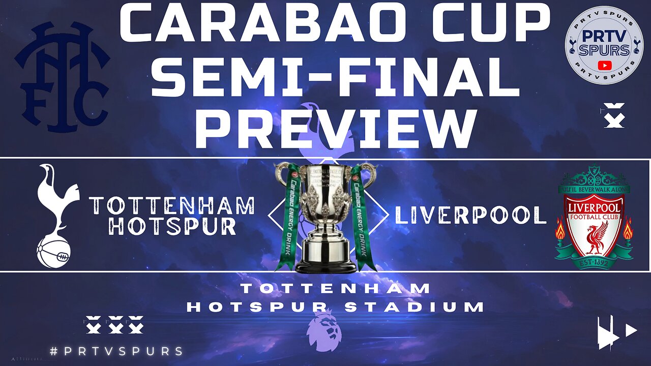 CARABAO CUP SEMI FINAL | SPURS v LIVERPOOL | TO DARE IS TO DO OR DIE?? | PRTVSPURS PREVIEW