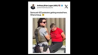 What An Interesting Lineup Of Anti-ICE Protesters! ~ Anthony Brian Logan 1.15.26
