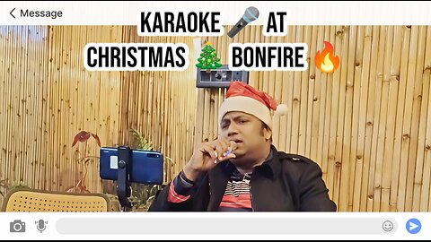 EPIC Karaoke at Christmas Bonfire 🔥