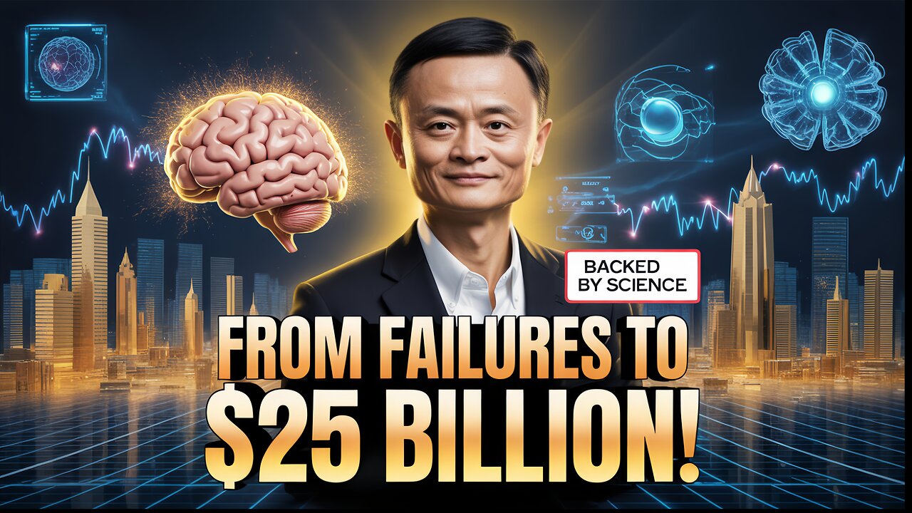 How Jack Ma Turned Failures Into $25 Billion | The Science Behind His Success