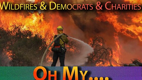 The Quiet Part Live Ep.02 - Wildfires, Democrats & Charities...Oh My...