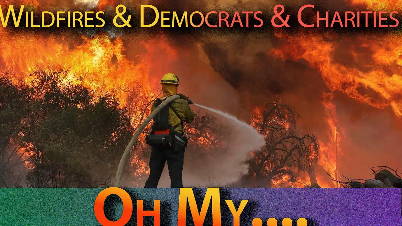 The Quiet Part Live Ep.02 - Wildfires, Democrats & Charities...Oh My...