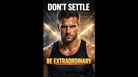 Don't Settle for Average. Be Extraordinary. (Weight Loss Truth Bomb)