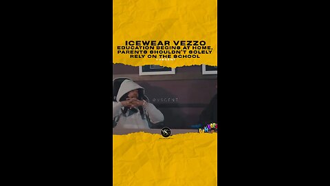 @icewear_vezzo Education begins at home, Parents shouldn’t solely rely on the school