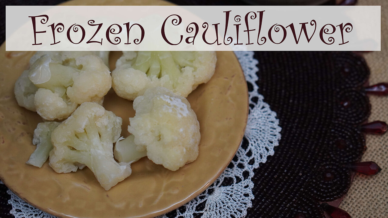 How to Freeze Cauliflower