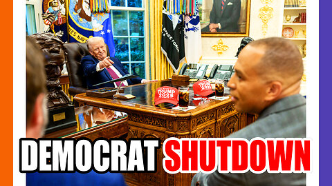 🔴LIVE: Government Shutdown UPDATES, Machine Gunner In DC, Bomb Threat At A TP USA Event 🟠⚪🟣