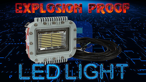 Rose Chocolate Red Explosion Proof Low Profile LED Fixture