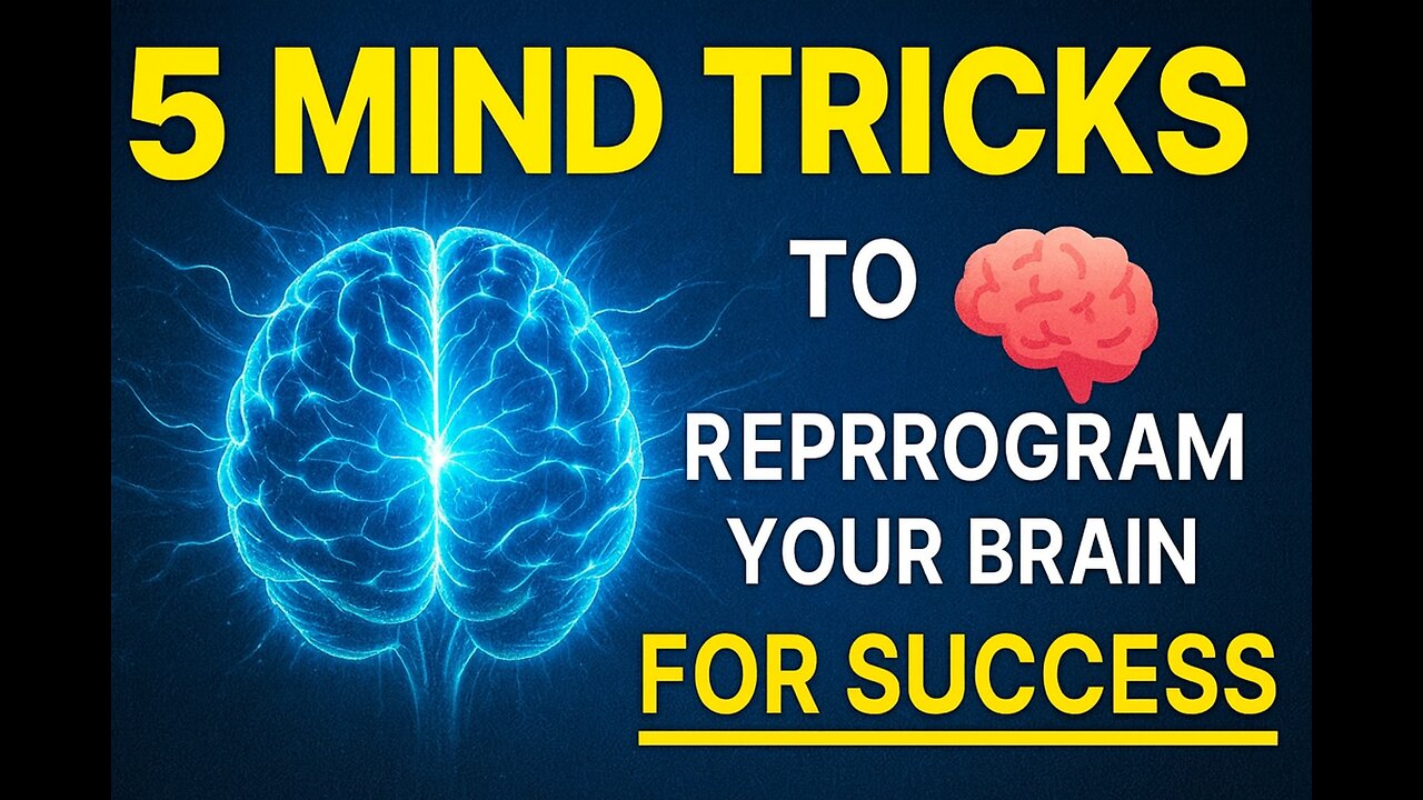 5 Mind Tricks To Reprogram Your Brain For Success