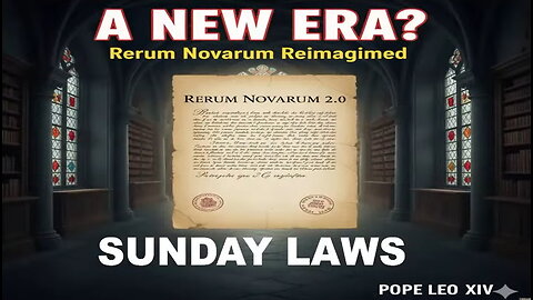 A New Era: Rerum Novarum 2.0 ~ Sunday Laws