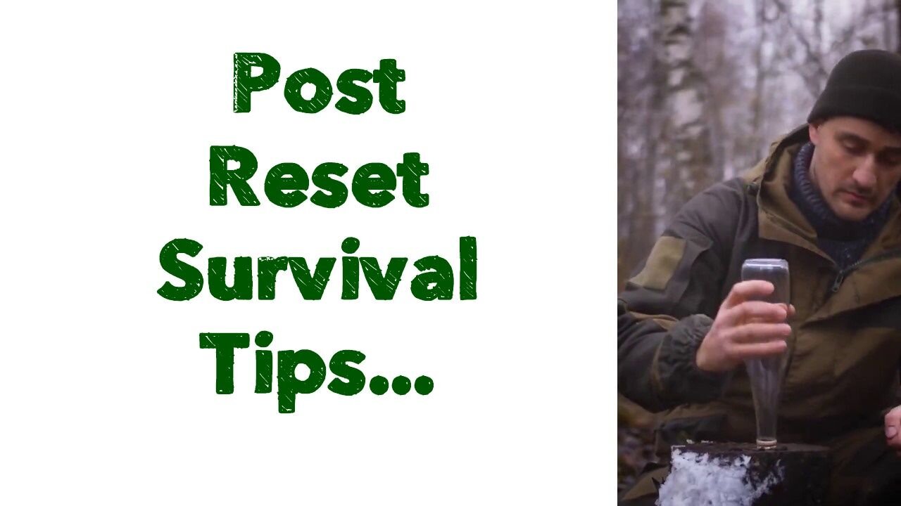 Post reset survival tips...