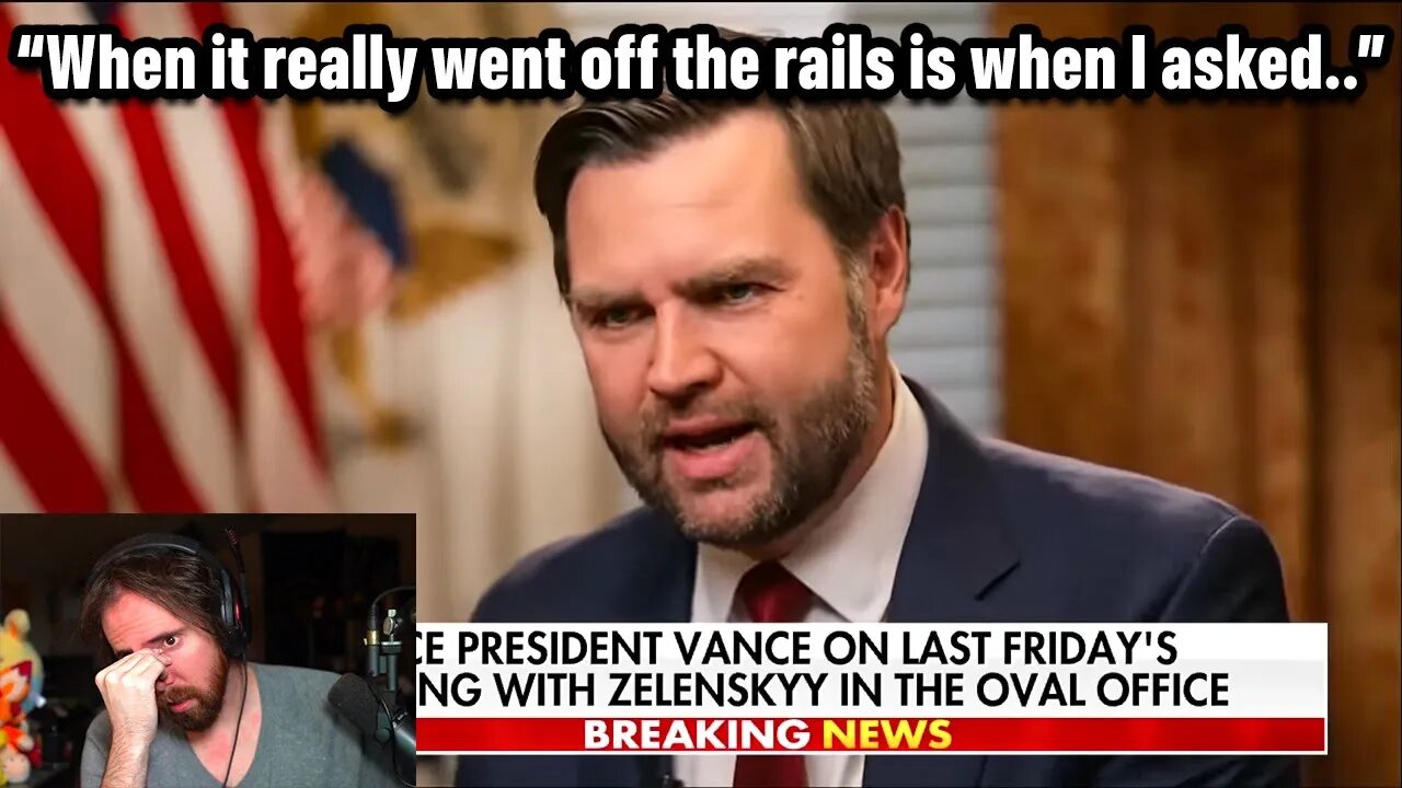 JD Vance reveals the moment Zelensky-Trump fight started