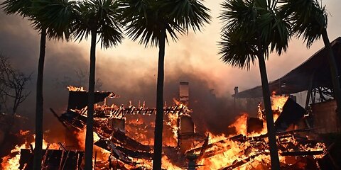 'It's just gone, it's all we got, can't believe it': Victim loses home in California Fires