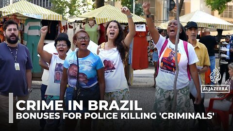 Outrage in Brazil as 'Wild West' law rewards police for killing suspects