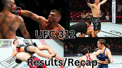 UFC 312: Full Fight Card Recap, Review. UFC Dejeetification (Total Jubli Death).