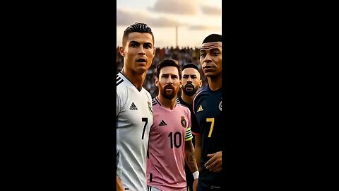 Messi Neymar Mbappe laughed at Ronaldo Super power