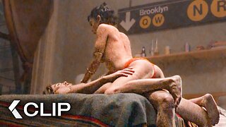 Austin Butler & Zoë Kravitz HOT Kissing Scene - CAUGHT STEALING Clip (2025)