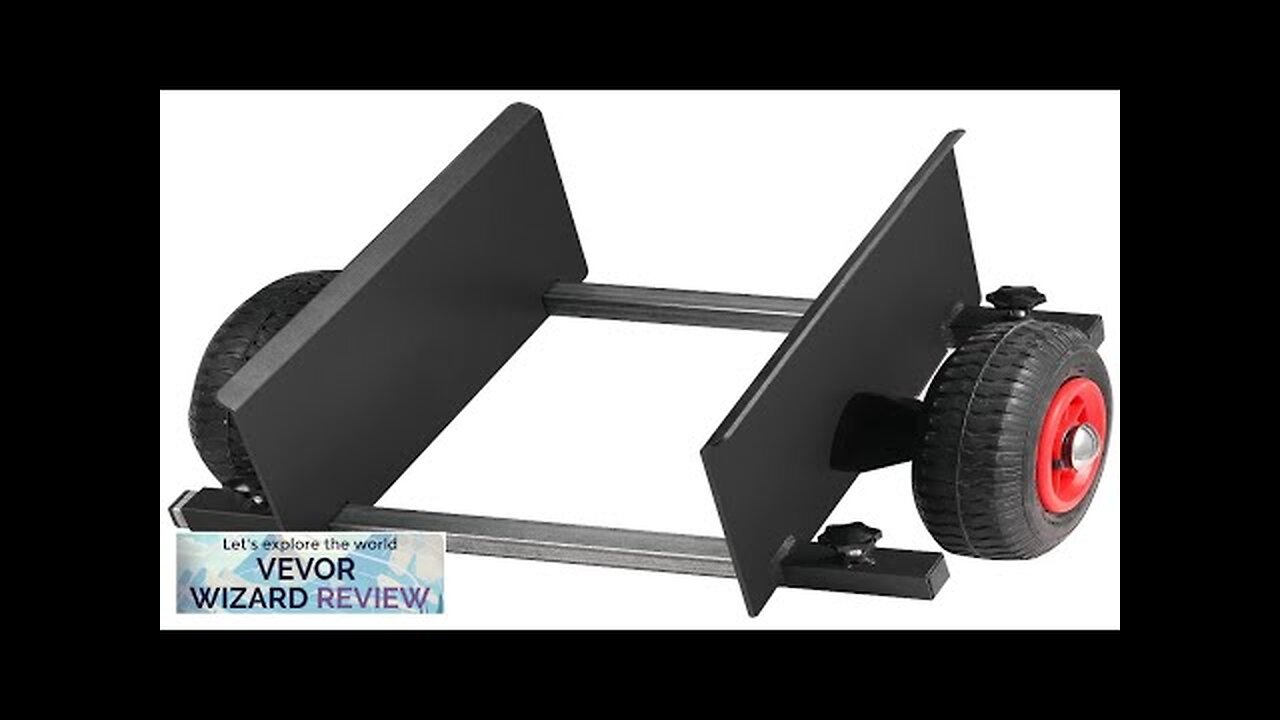 VEVOR Panel Dolly 600LBS Capacity Slab Dolly Heavy-duty Drywall Mover with 8" Review