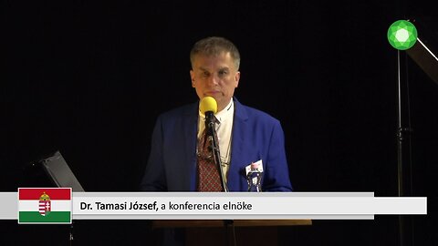 Dr. Tamasi József előadása a VI. Nemzetközi Béke- és Egészségkonferencián