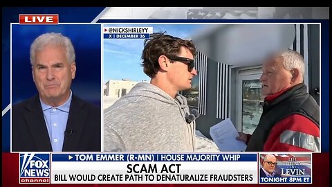 Rep Tom Emmer Calls For Denaturalizing Somali Fraudsters, Including Ilhan Omar