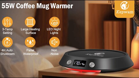 Coffee Mug Warmer - 55W Electric Coffee Warmer