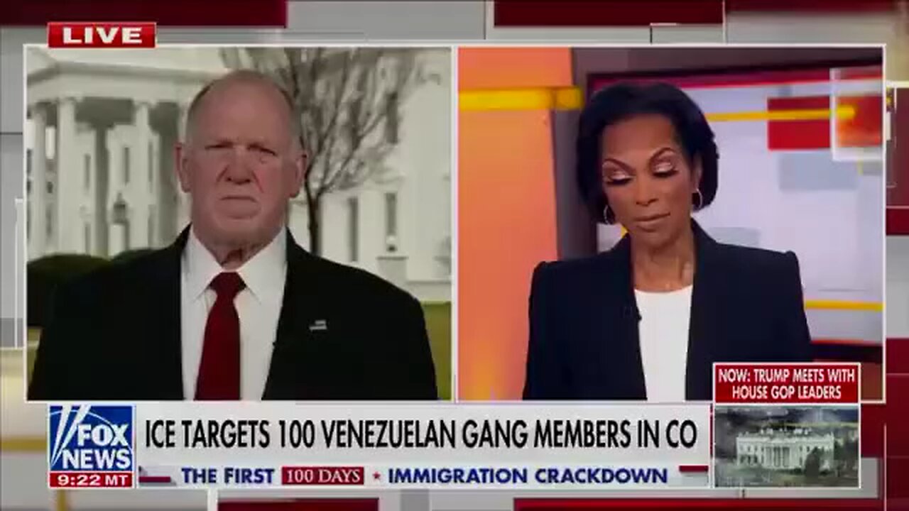 Tom Homan livid as Tren De Aragua was tipped off of ICE