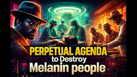 PERPETUAL Agenda to Destroy Black People!