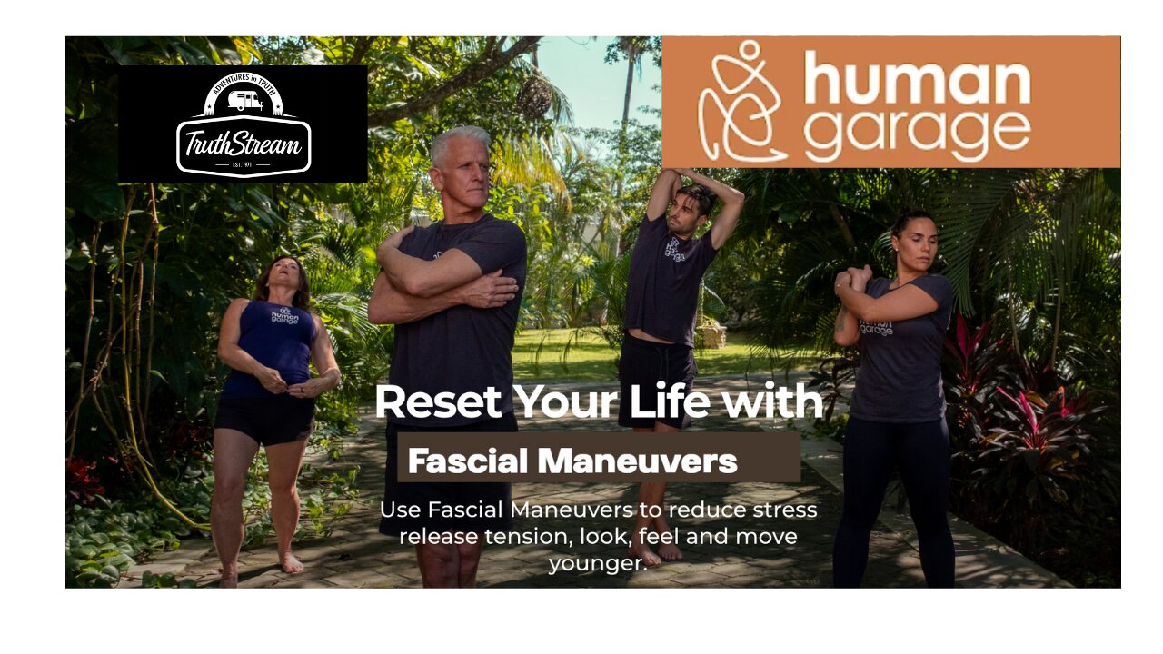 Jason Van Blerk from Human Garage: Reset your life with Fascial Maneuvers,28 day reset, Healing, Spiritual Journey, Censorship, AI: Live 12/3 #520