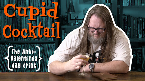 This is definitely an Anti-Valentines Day cocktail.