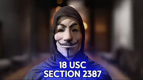 Treason. Sedition. 18 USC 2387. Very Serious