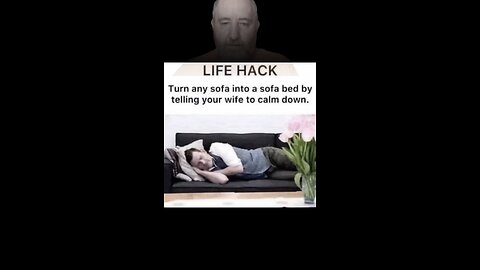 How to turn any couch into a bed #reaction #humor #funny