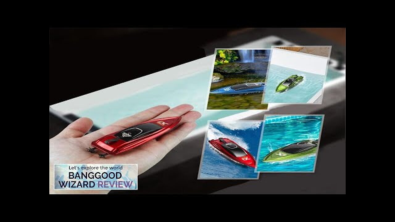 Mini Remote Control High Speed RC Boat Led Light Palm Speed Boat Review