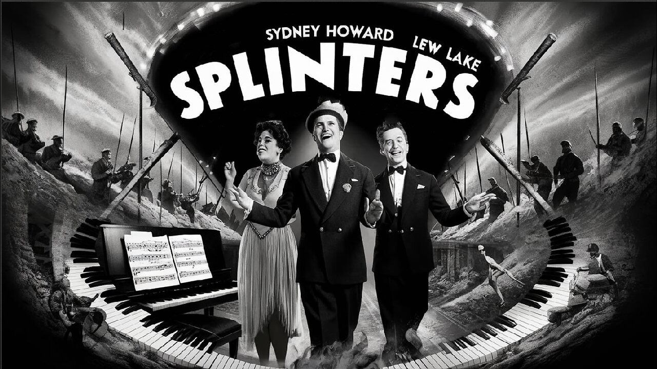 SPLINTERS (1929) Nelson Keys, Sydney Howard & Lew Lake | B&W |Old Hollywood