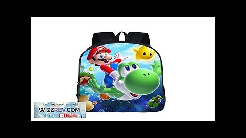 Super Mario Galaxy Yoshi Underwater Swim Backpack Bag Review