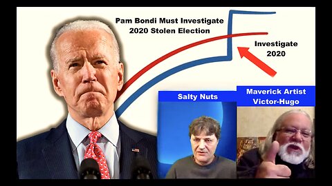 Pam Bondi Must Investigate 2020 Stolen Election If USA To Be Taken Seriously Salty Nuts Victor Hugo