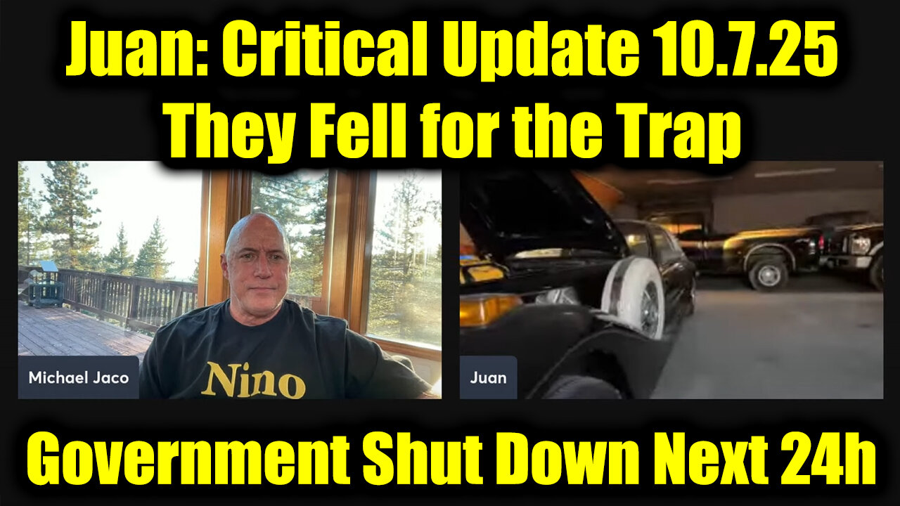 Juan O Savin & Michael Jaco Critical Update 10.6.25 - They Fell for the Trap