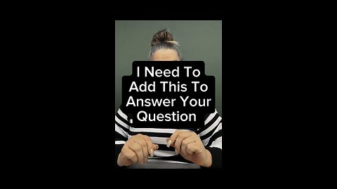 Answer Your Question 🙋