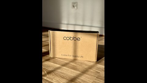 Cobbe Filtered Shower Head Unboxing