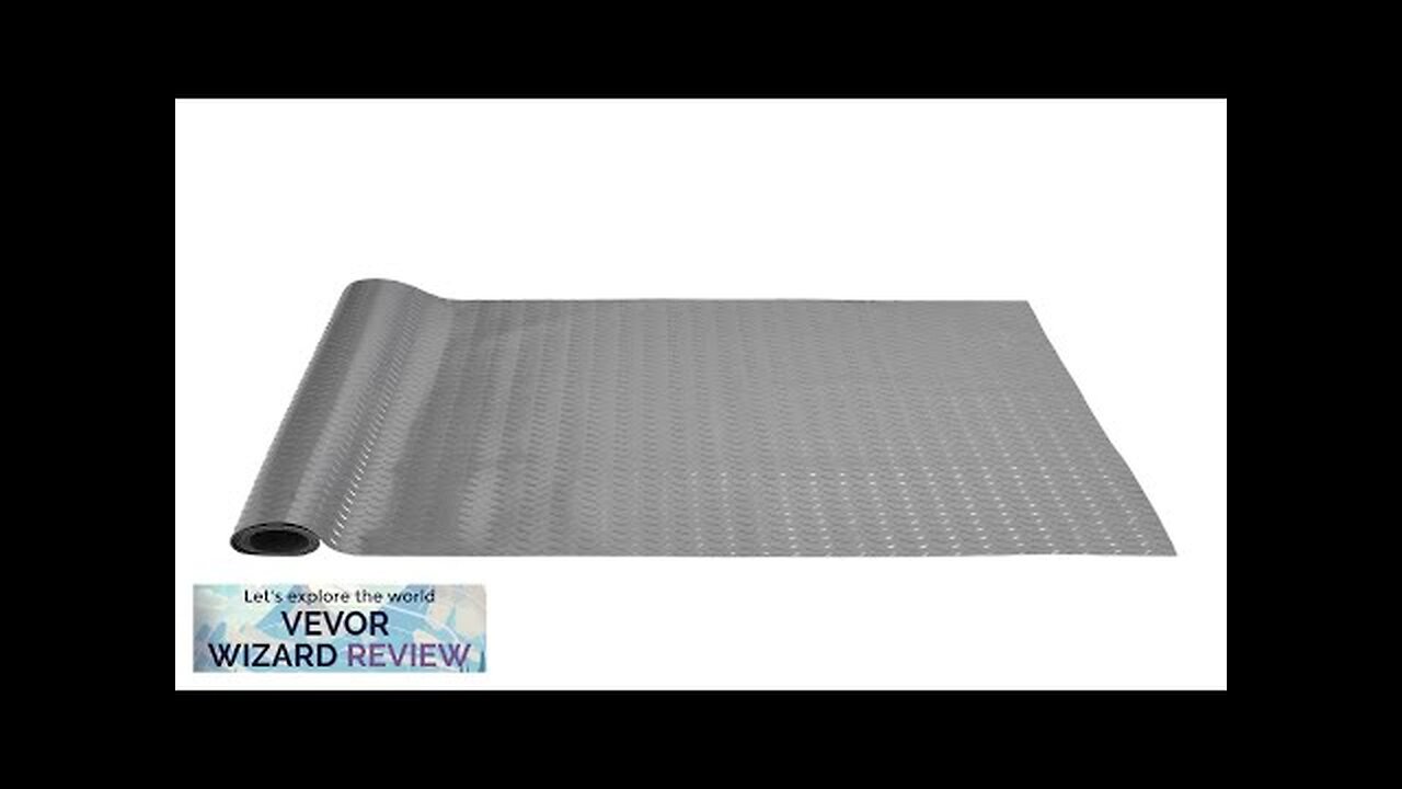 VEVOR Garage Floor Mat 3.9x6.56ft Vinyl Garage Flooring Roll Anti-Slide Diamond Texture Review