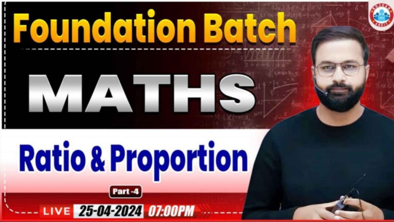 MATH CLASS, RETIO & PROPORTION #4