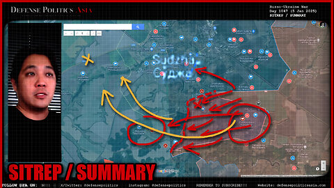 HEAVY LAND TRADING IN KURSK; as Ukraine launch offensive... | Ukraine War Summary / SITREP