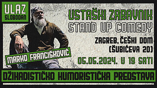Ustaški Zabavnik - najava za Zagreb 05.05.2024.