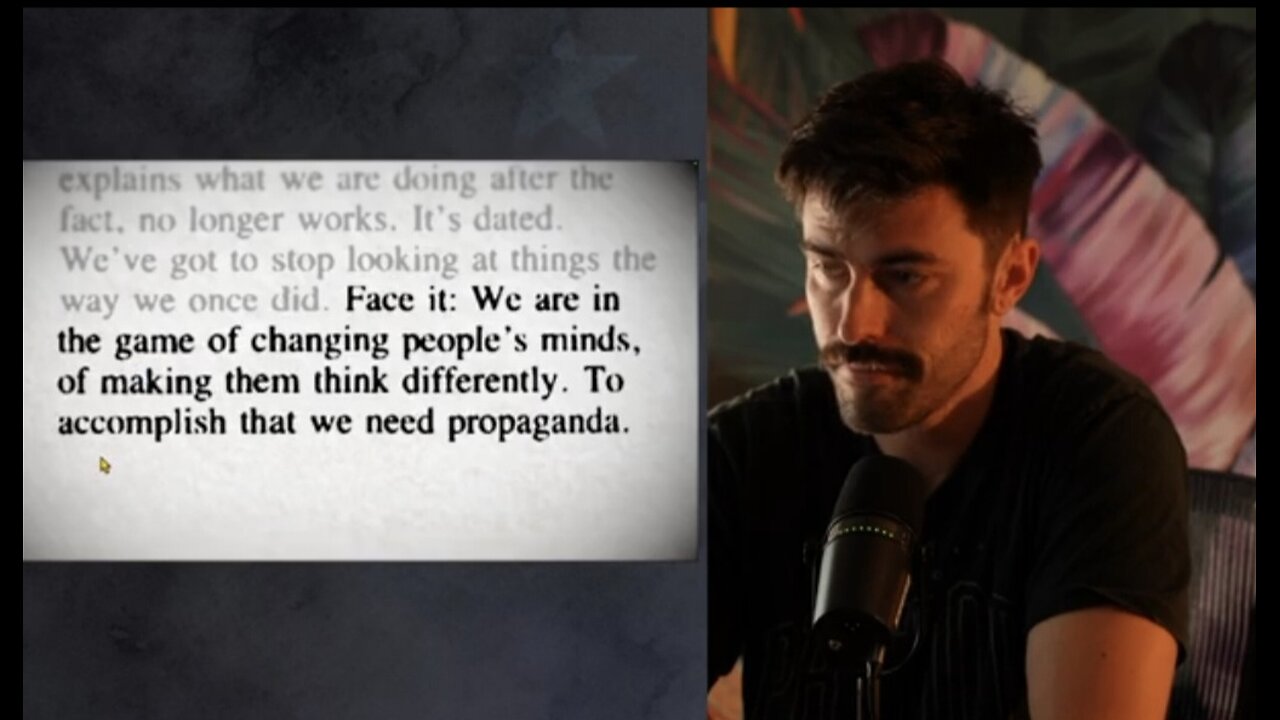 Ian Carroll ~ Propaganda | The game they use to change people's minds