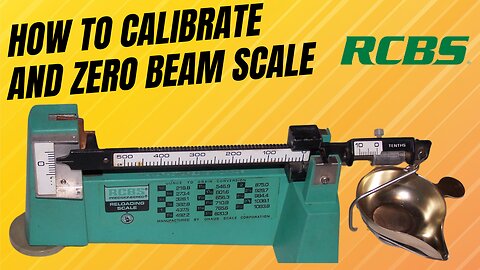 How to Calibrate and Zero a Beam Scale | Step-by-Step Guide