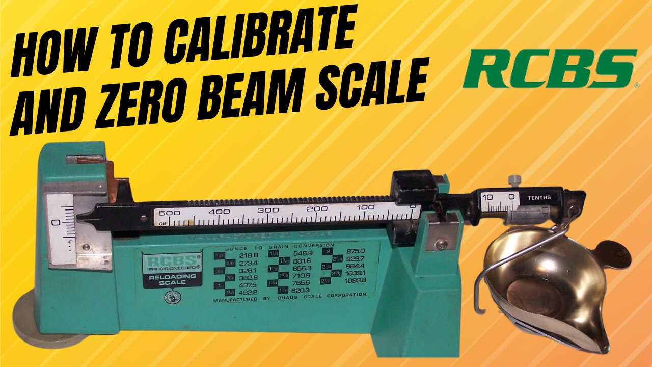 How to Calibrate and Zero a Beam Scale | Step-by-Step Guide