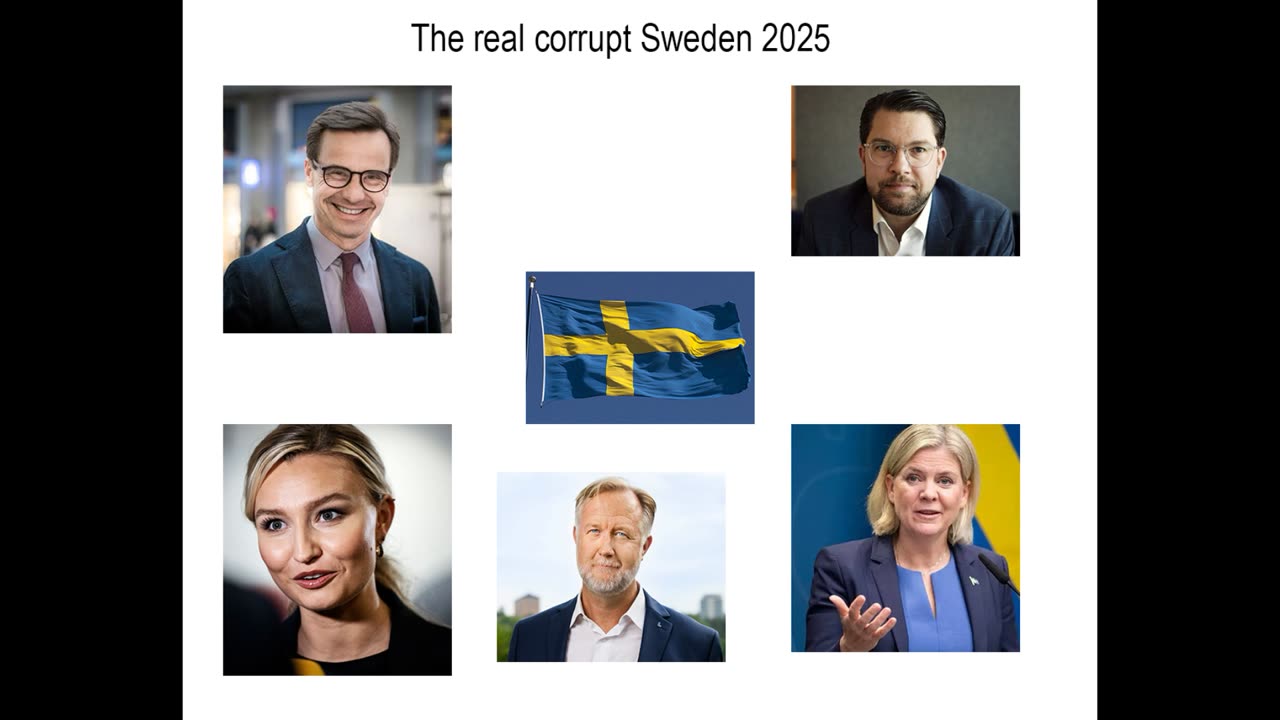 The real corrupt Sweden 2025