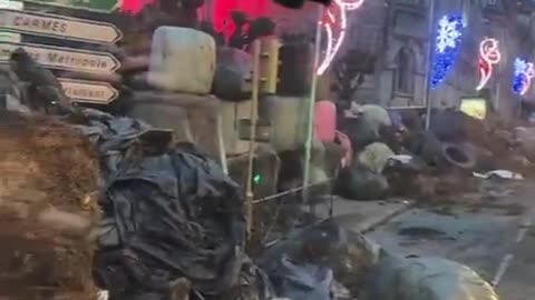 Day after Tag danach Proteste Bauern Frankreich