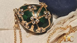 Man charged with theft after allegedly swallowing Fabergé egg