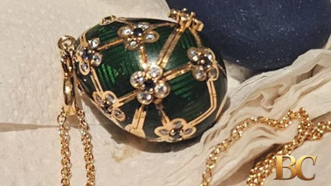 Man charged with theft after allegedly swallowing Fabergé egg