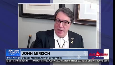 BEVERLY HILLS DEDICATES AN OCTOBER 7TH MEMORIAL