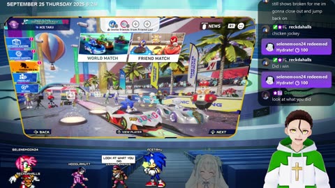 LIVE | Sonic Speed Mayhem with my GF!!